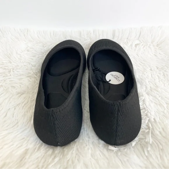 NWT 6, 6.5, 8.5, 10 black neutral flats with arch support flats - Picture 3 of 9